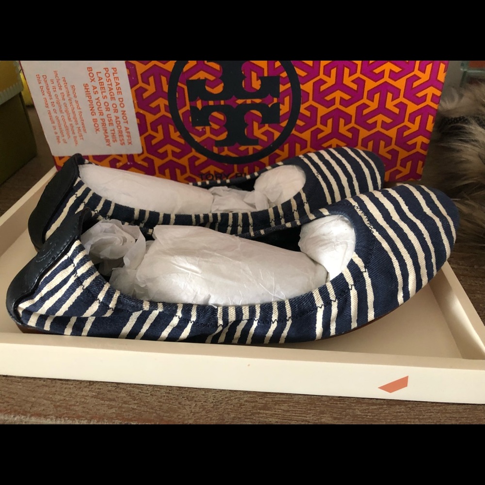 Tory Burch “Eddie” Flats - Size 8